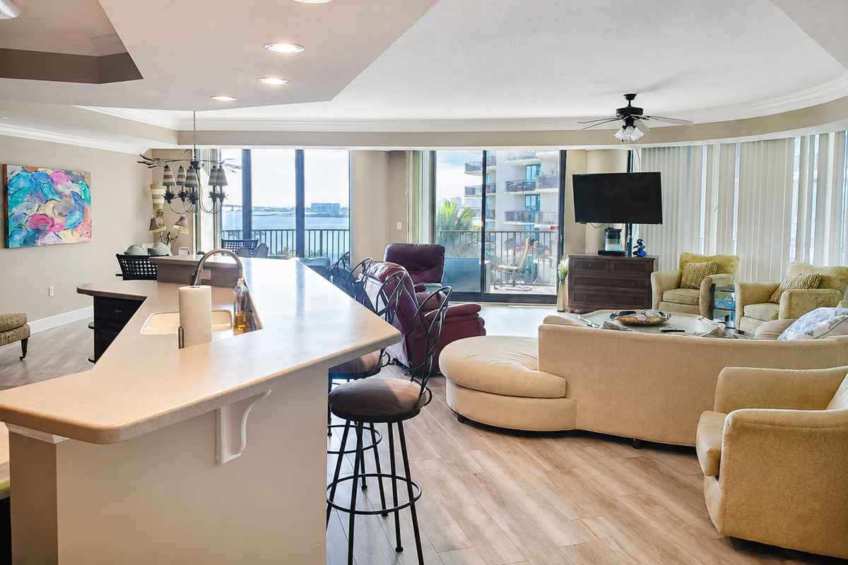 view of living space