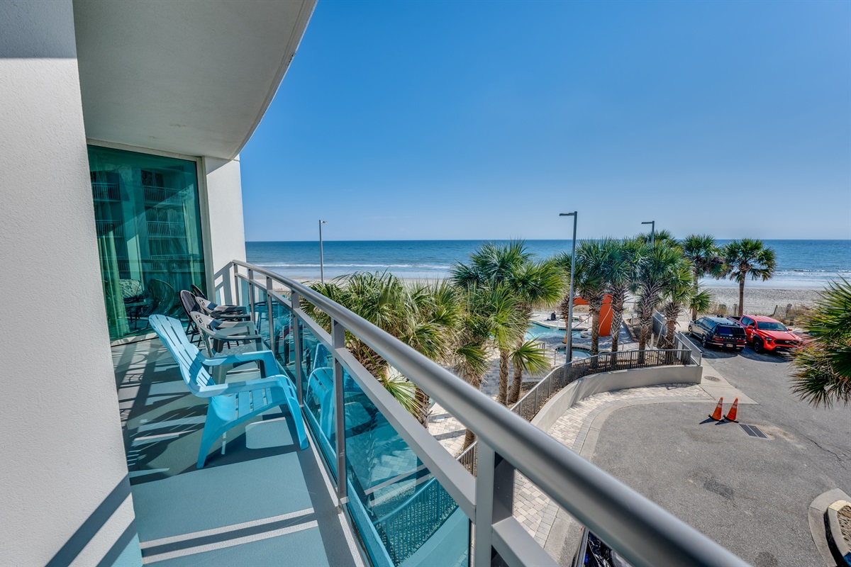 Amazing View from the Balcony!