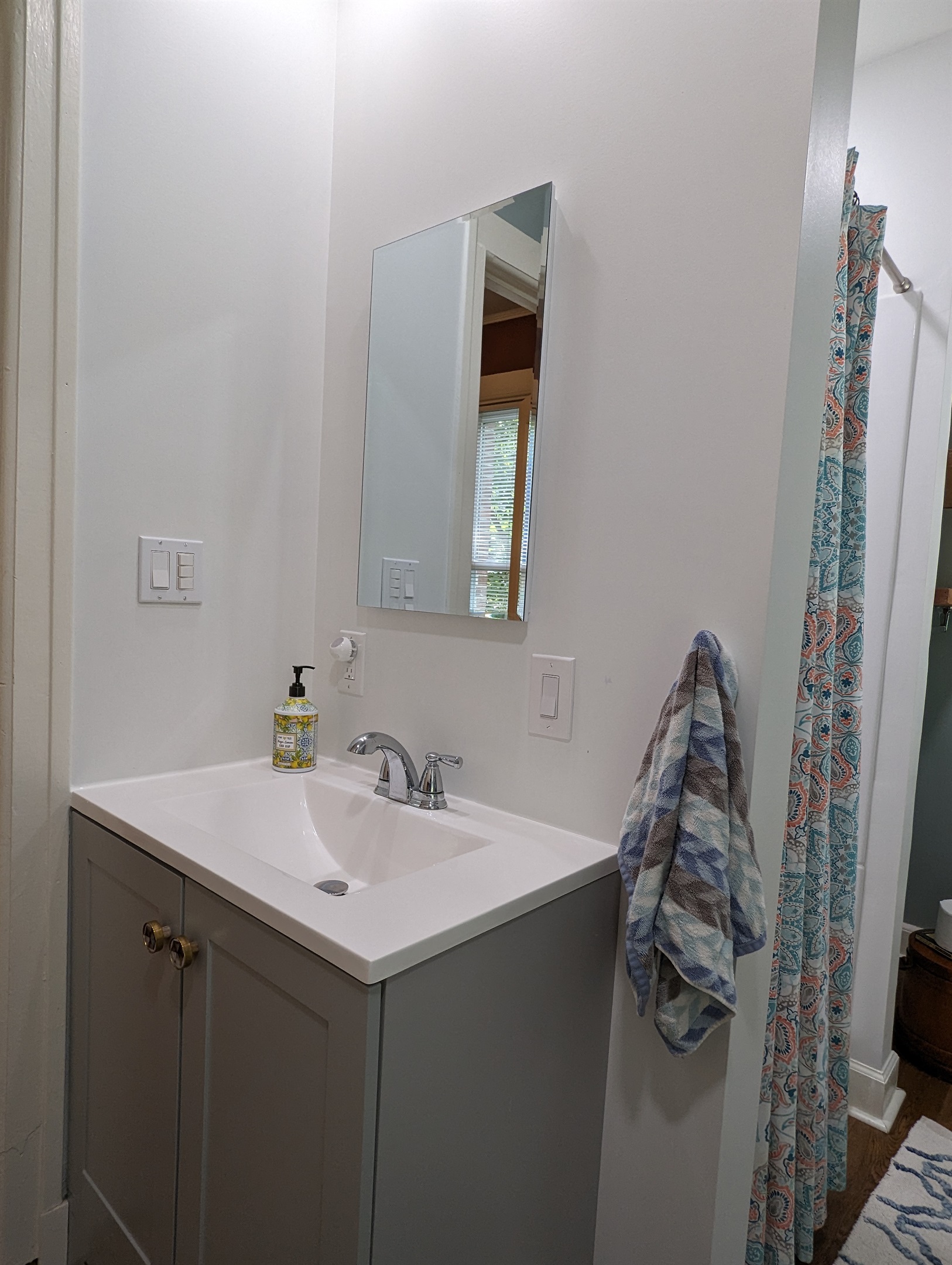 Renovated bathroom