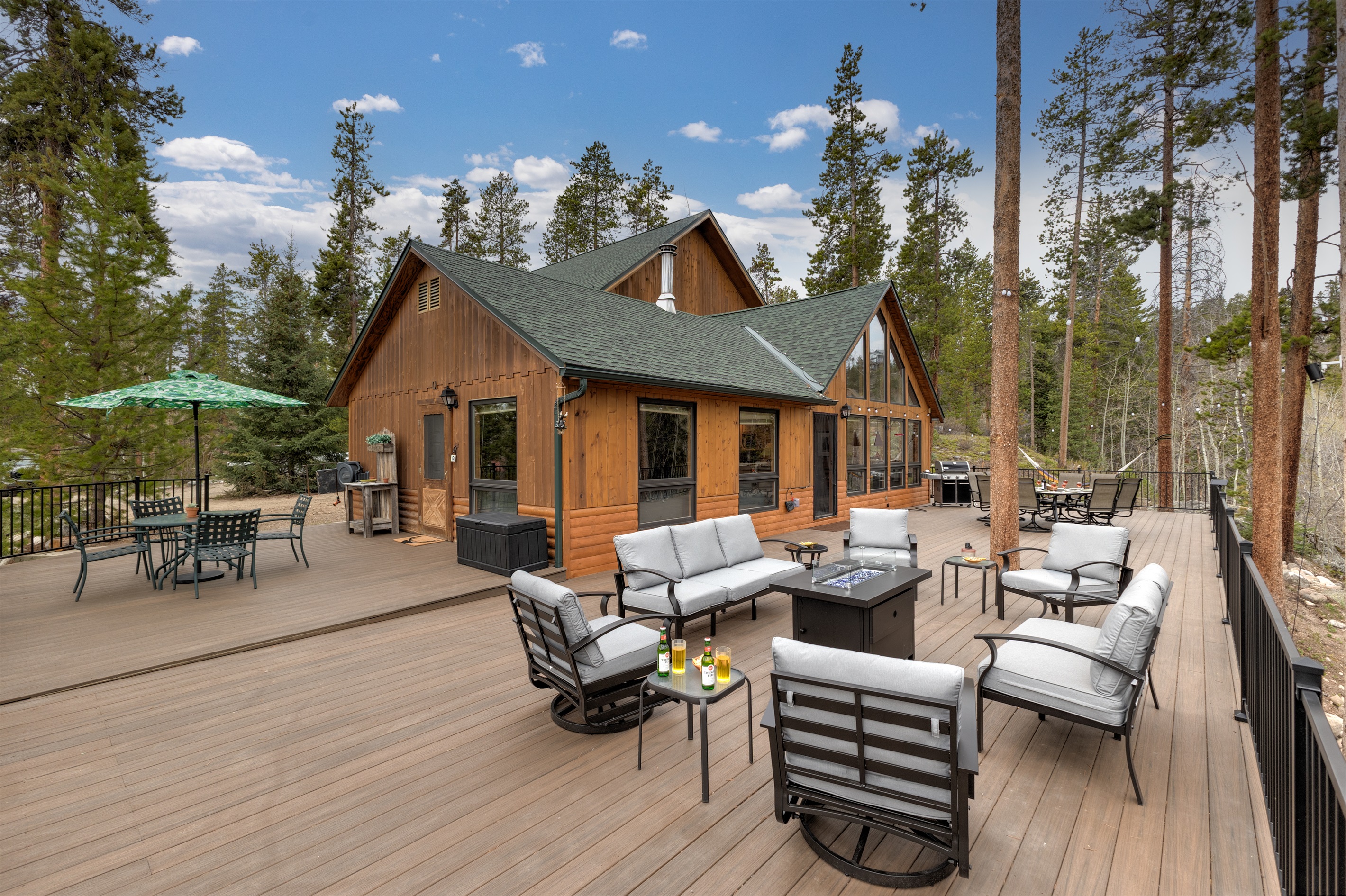 Large Patio with Seating