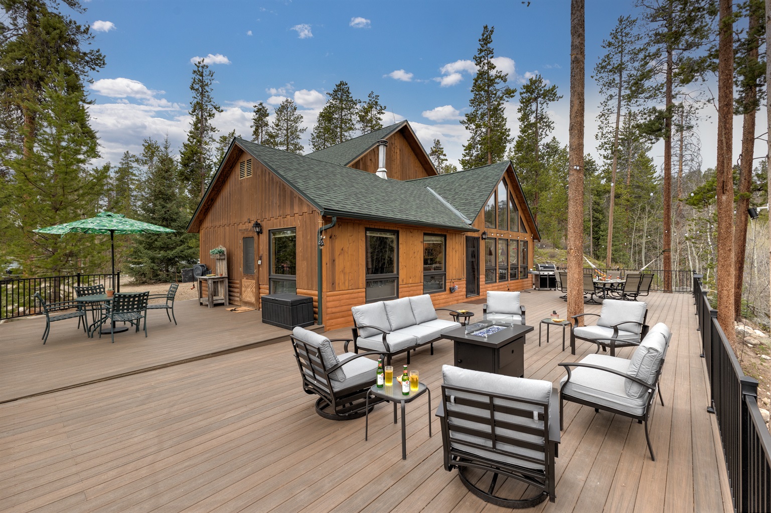 Large Patio with Seating