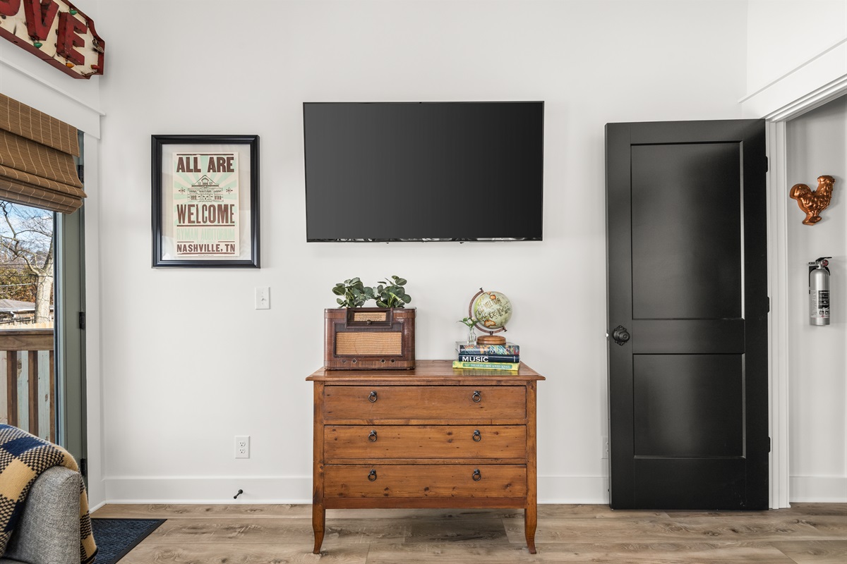 Bonus Living Space: TVs in both living rooms (& bedrooms).