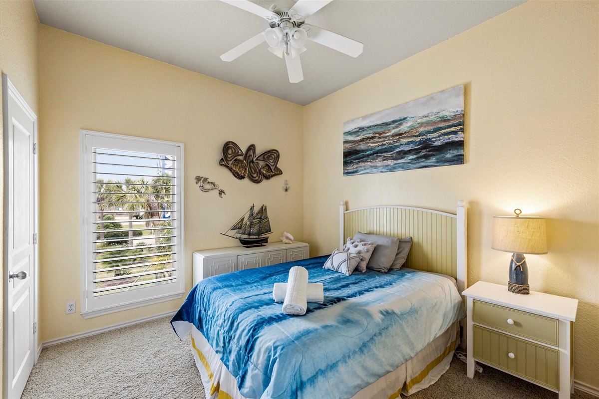 “Rest easy after a day by the waves.”