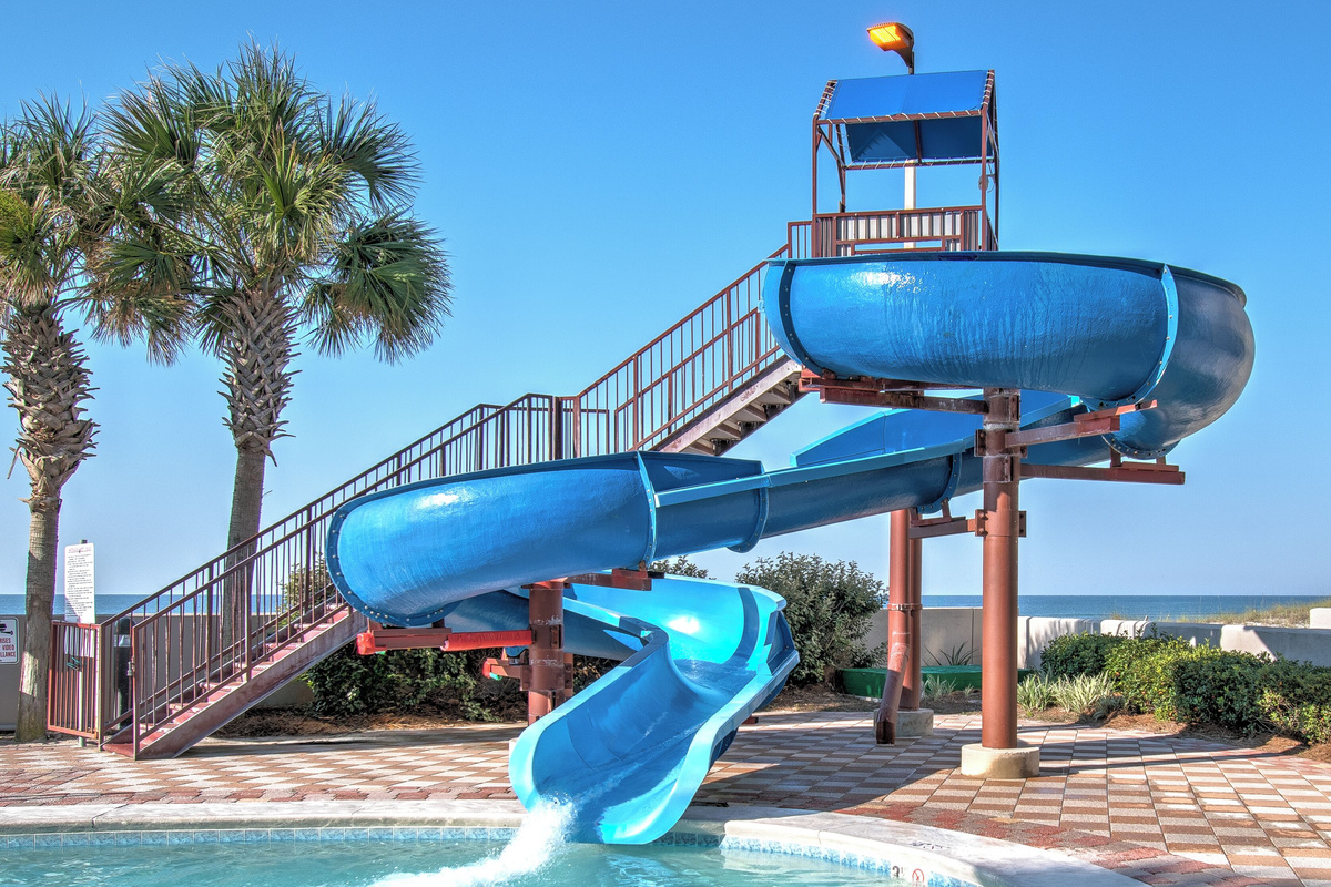 Water slide fun for the whole family!
