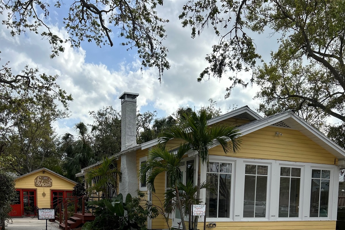 Front of House and Parking Area