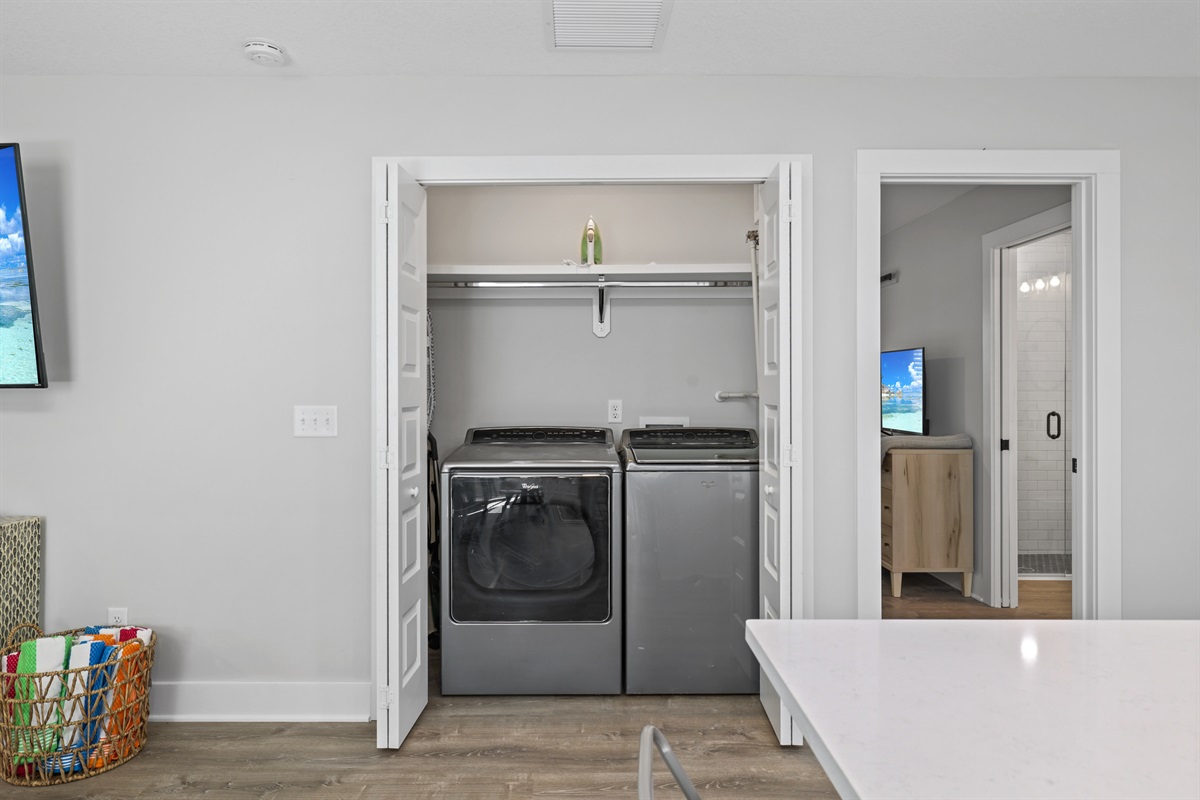 Large capacity laundry 