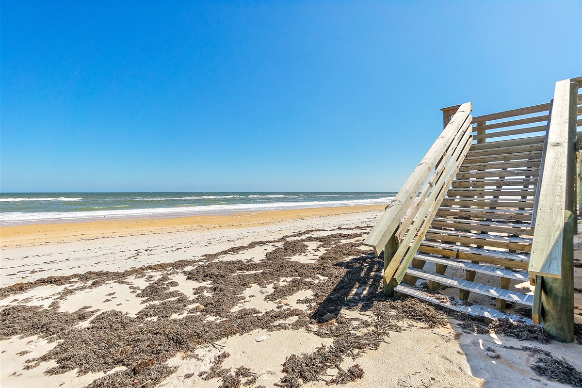 Your private walk to the sand and surf