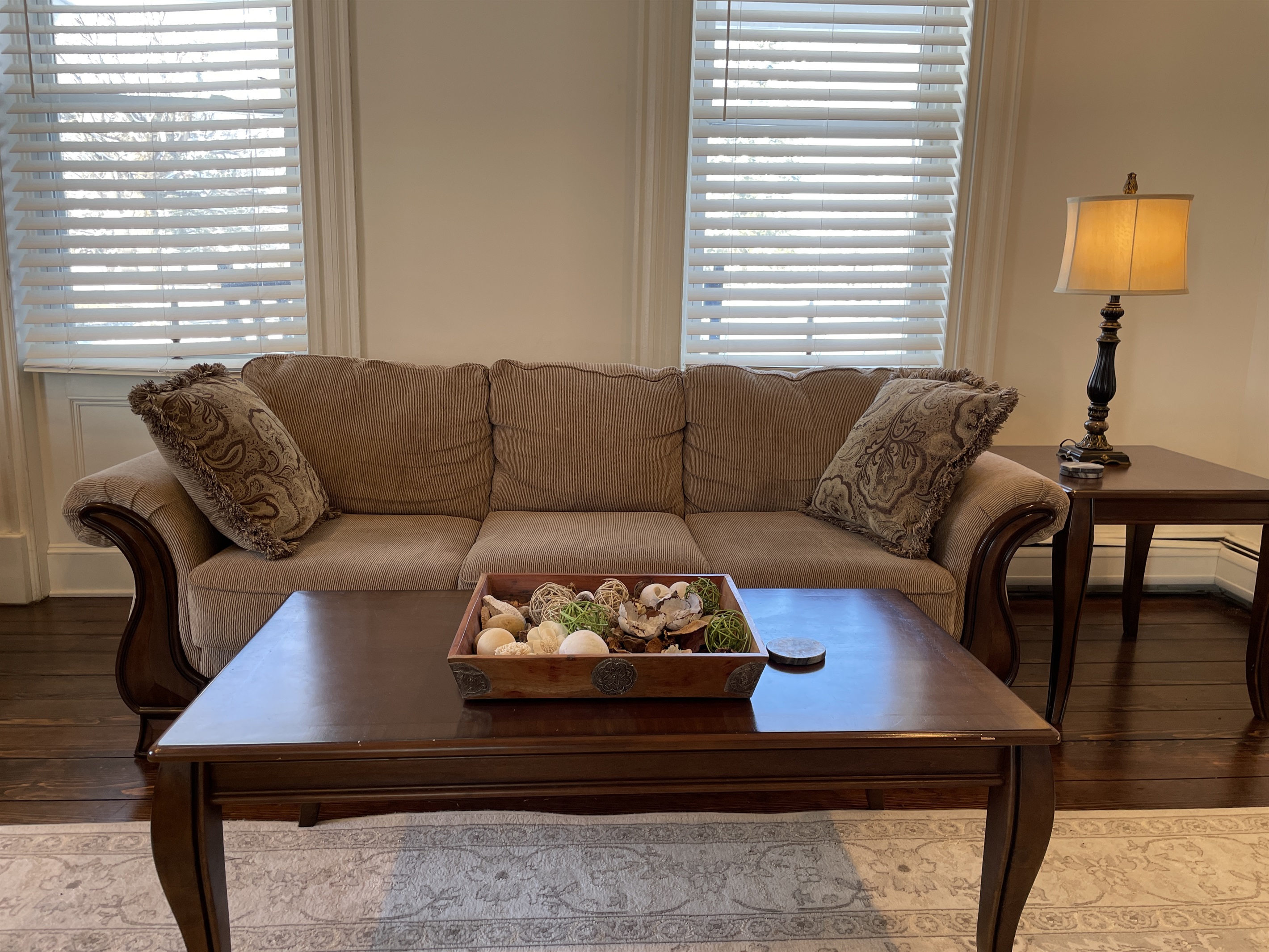 Comfy seating in living area