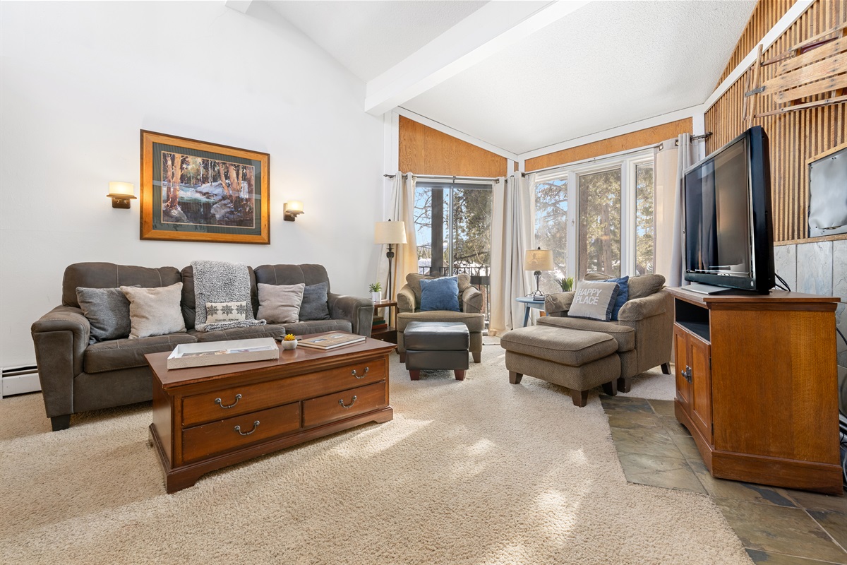 Plenty of comfy seating for the entire group