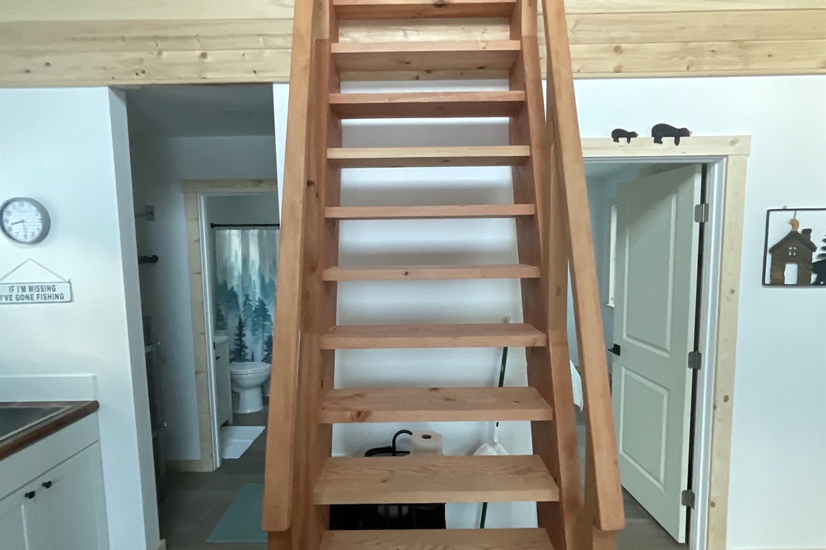 Ships Ladder to Loft