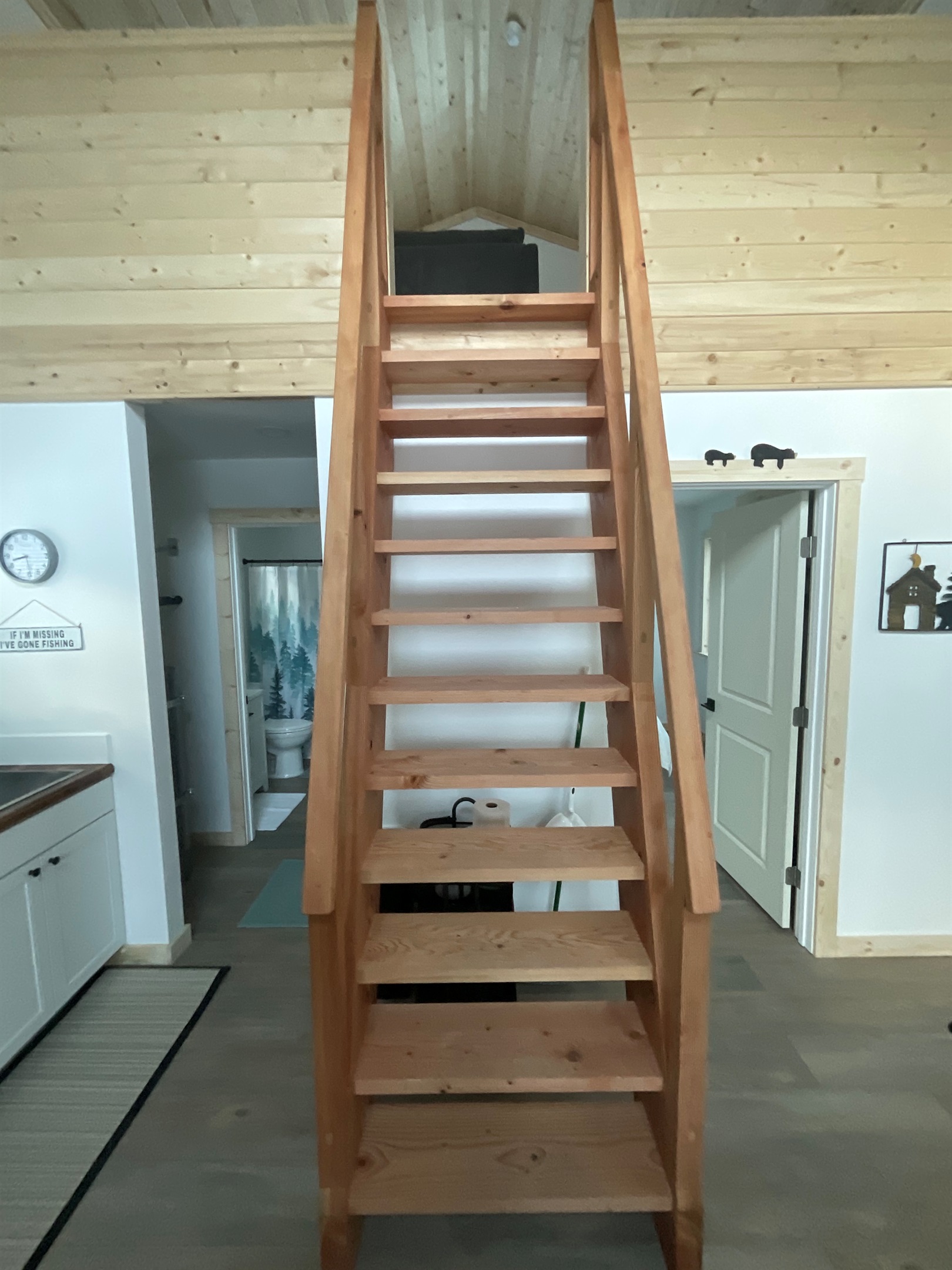 Ships Ladder to Loft