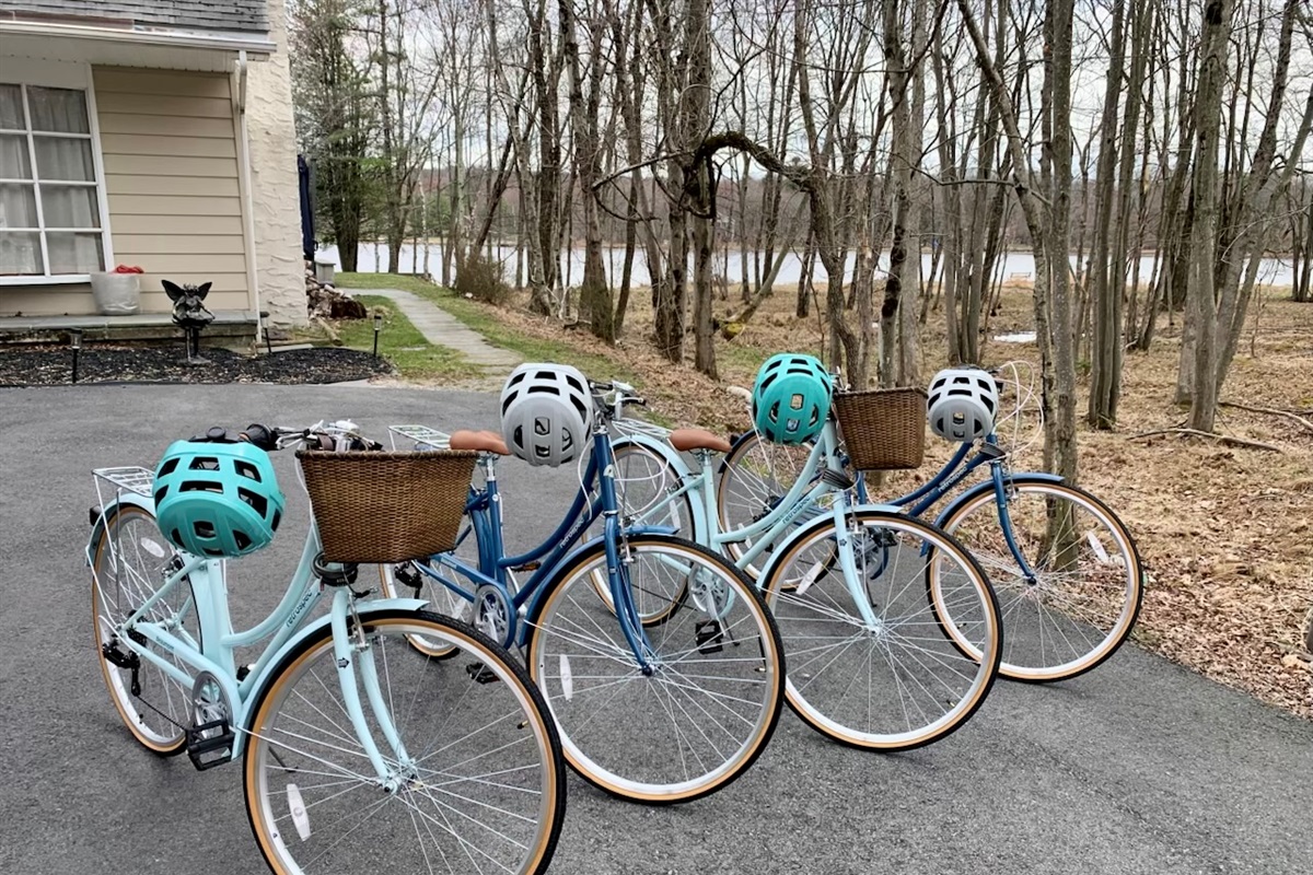 Retrospec bikes for cruising the community in style.