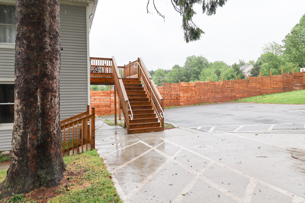 Steps to take you to entrance