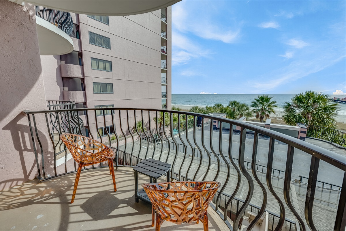 Breathtaking Views from Balcony!