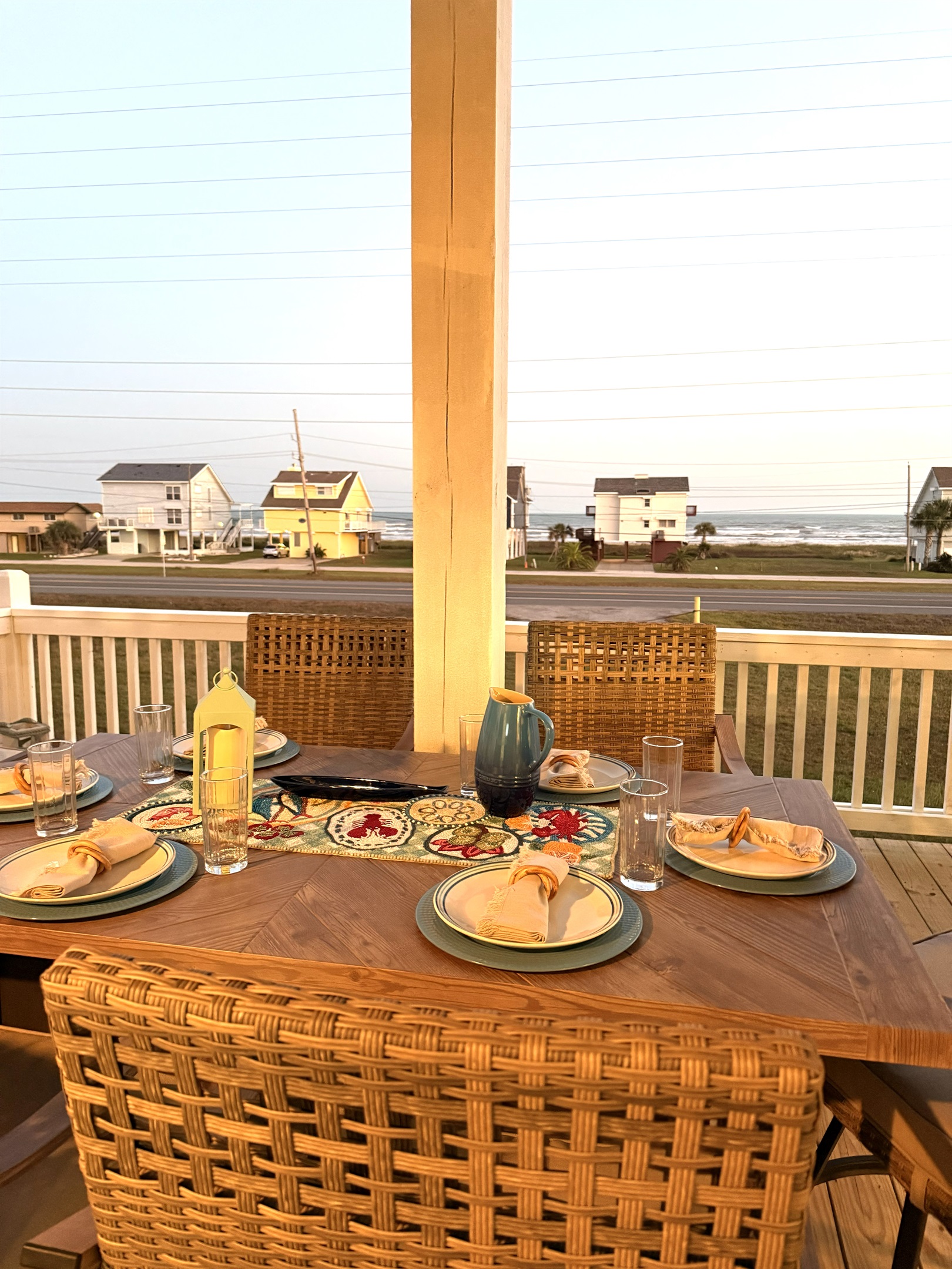 A Golden hour sunset dinner awaits you...