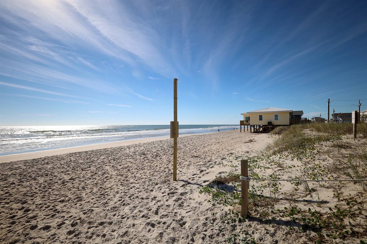A peaceful day on the beach