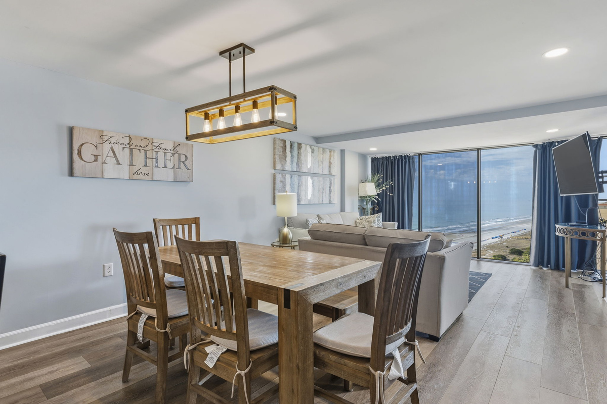Dining area for family meals