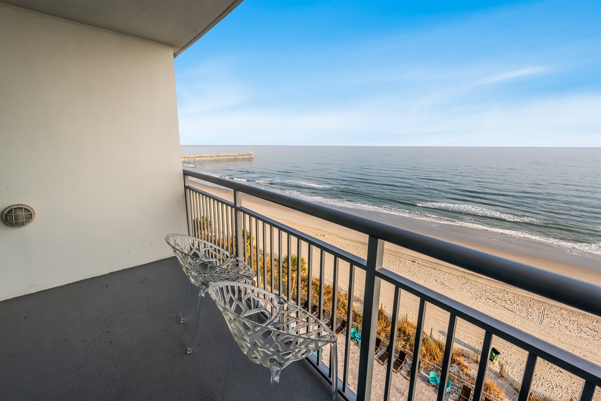 Breathtaking Views from Balcony!