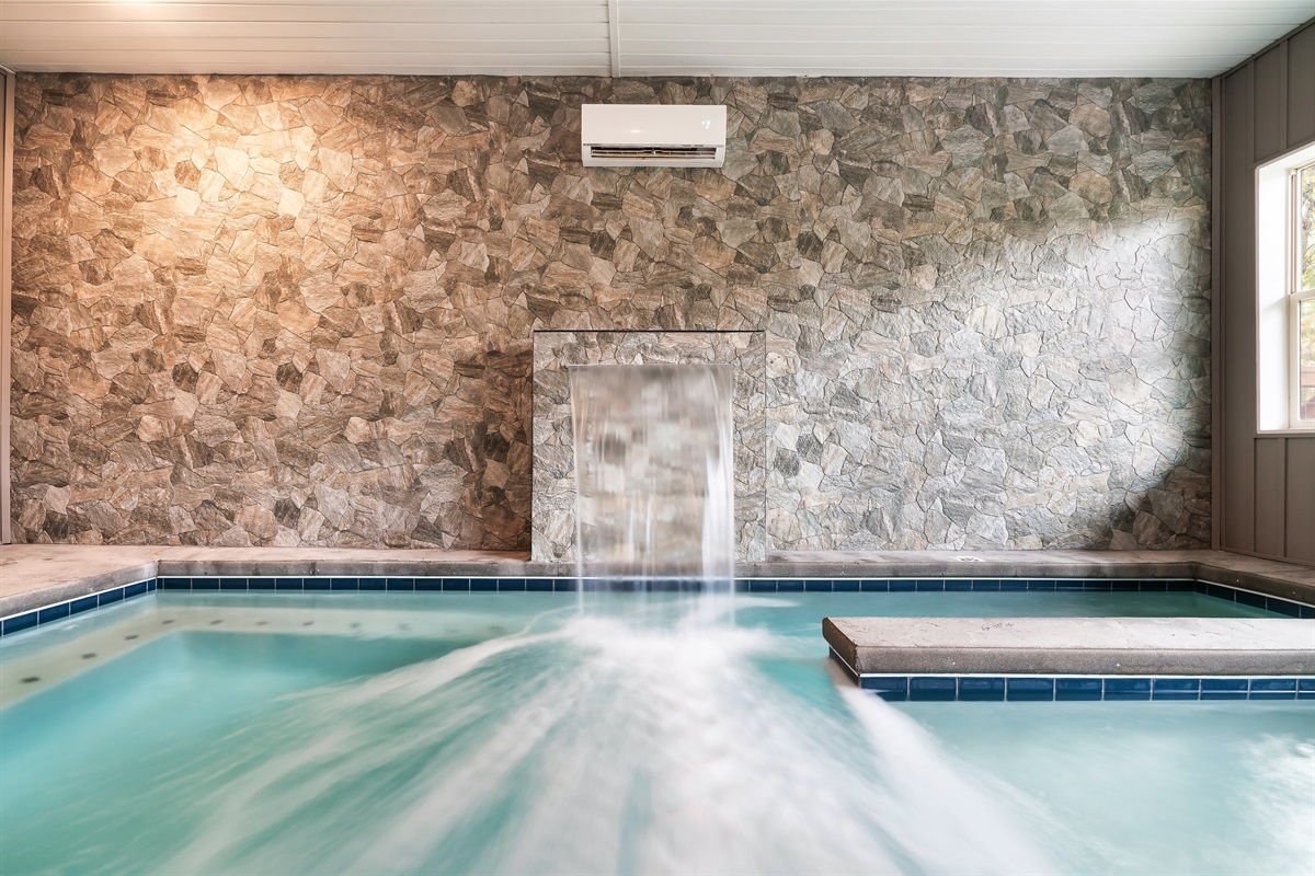 A bright, inviting space for swimming and lounging all day.