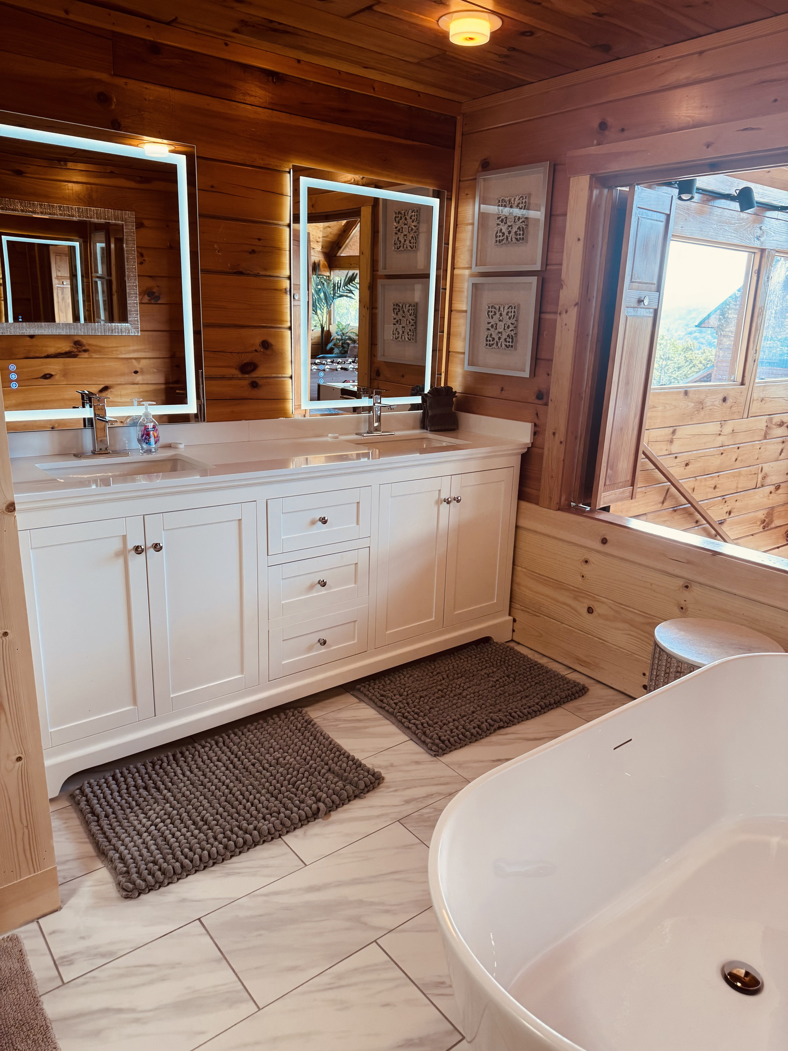 New Upper Level Bathroom