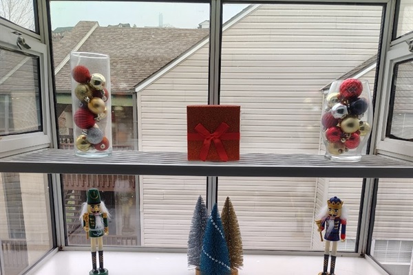 Christmas bliss at home.