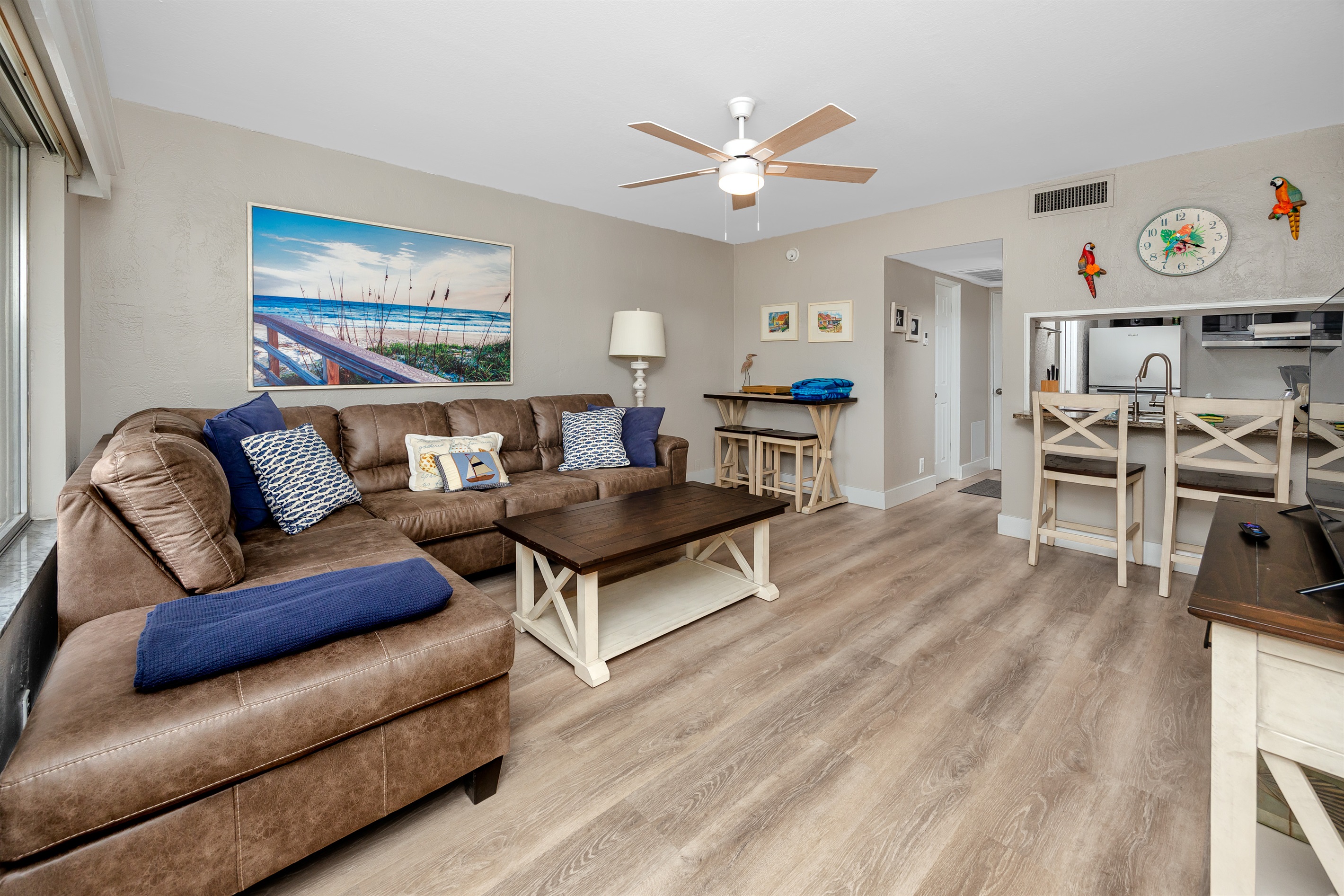 Newly remodeled with an extra Hideaway Bed Sleeps 2