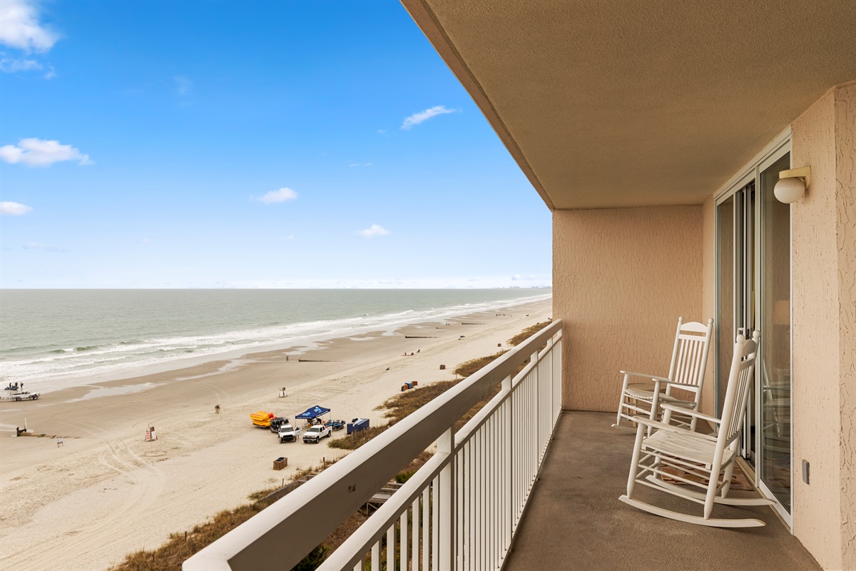 Balcony off the Living Room