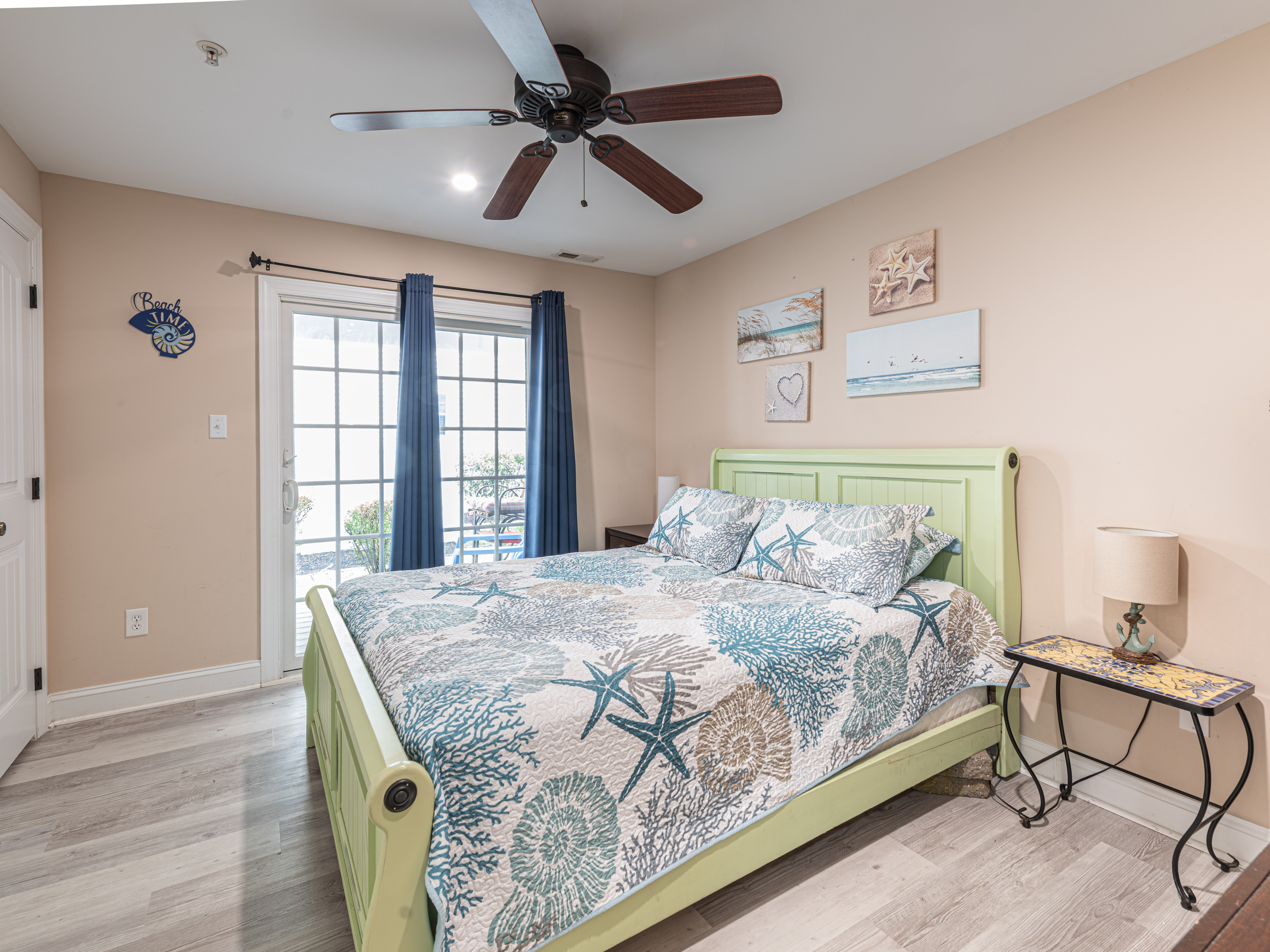 Bedroom 3 with View of Patio Doors