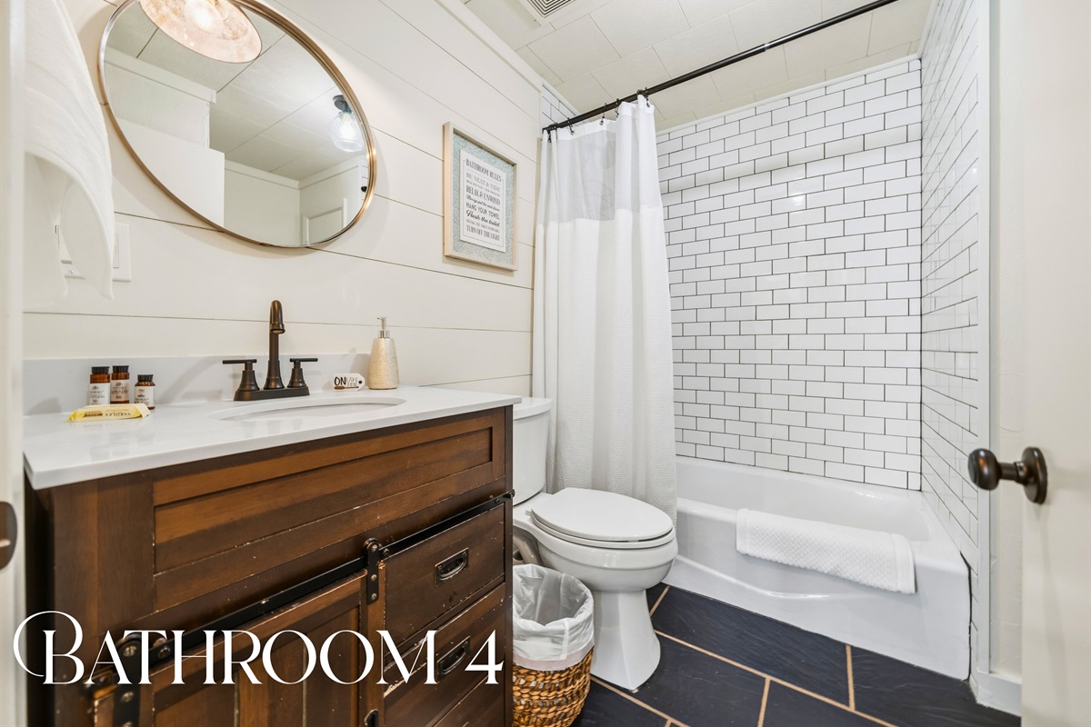 Step into this bathroom where clean lines, simple finishes, and a bright space make it easy to refresh at any time of day.