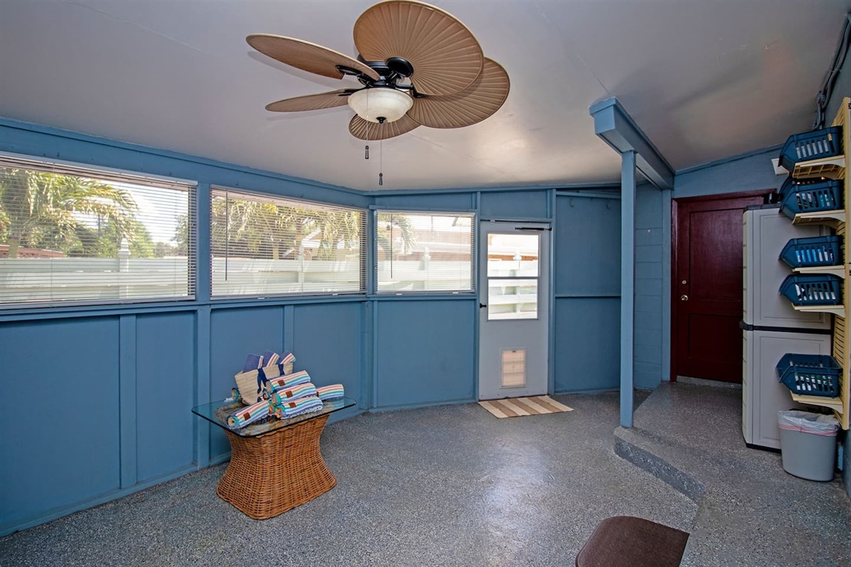 ample storage space