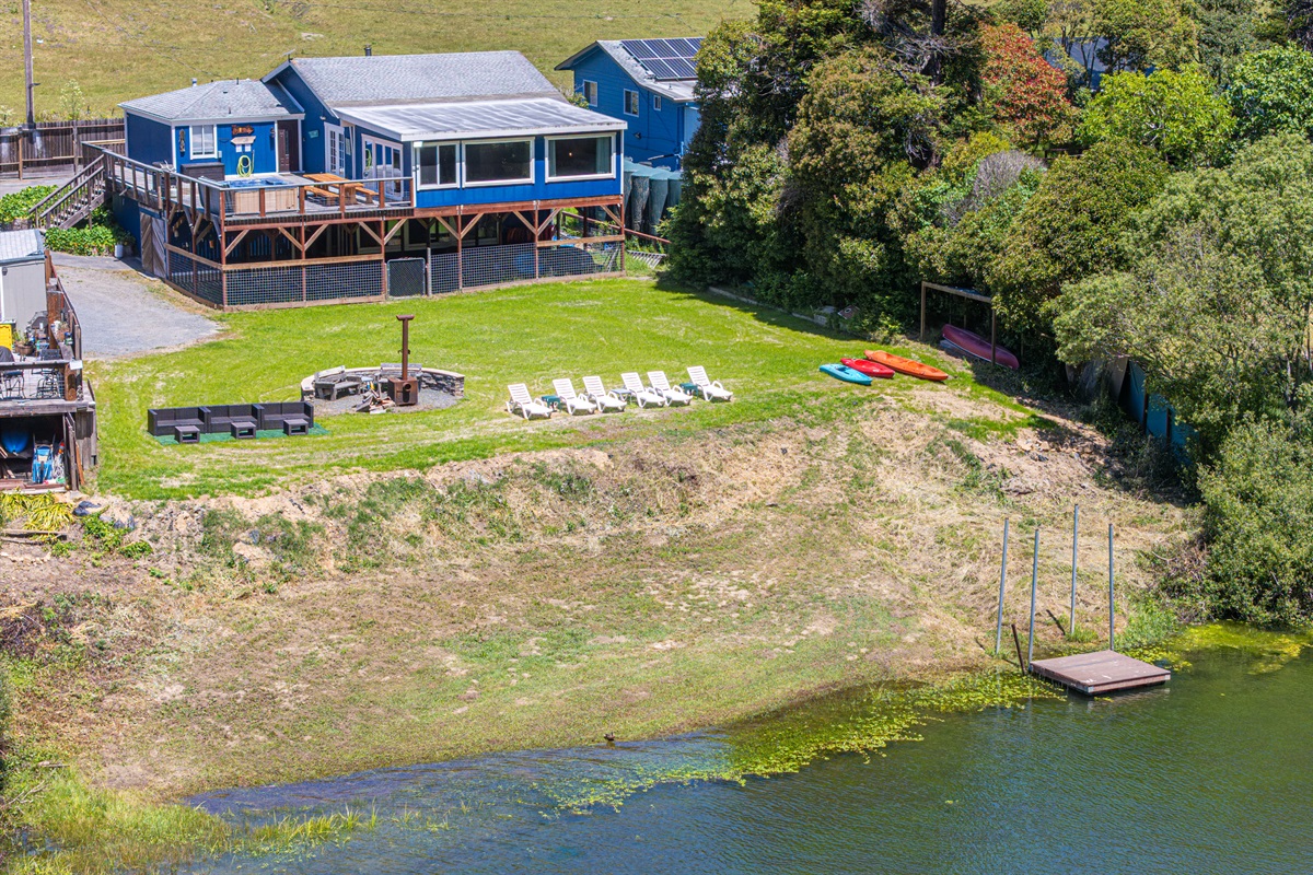 A private slice of waterfront paradise awaits, offering direct access to one of Sonoma County's most treasured destinations.