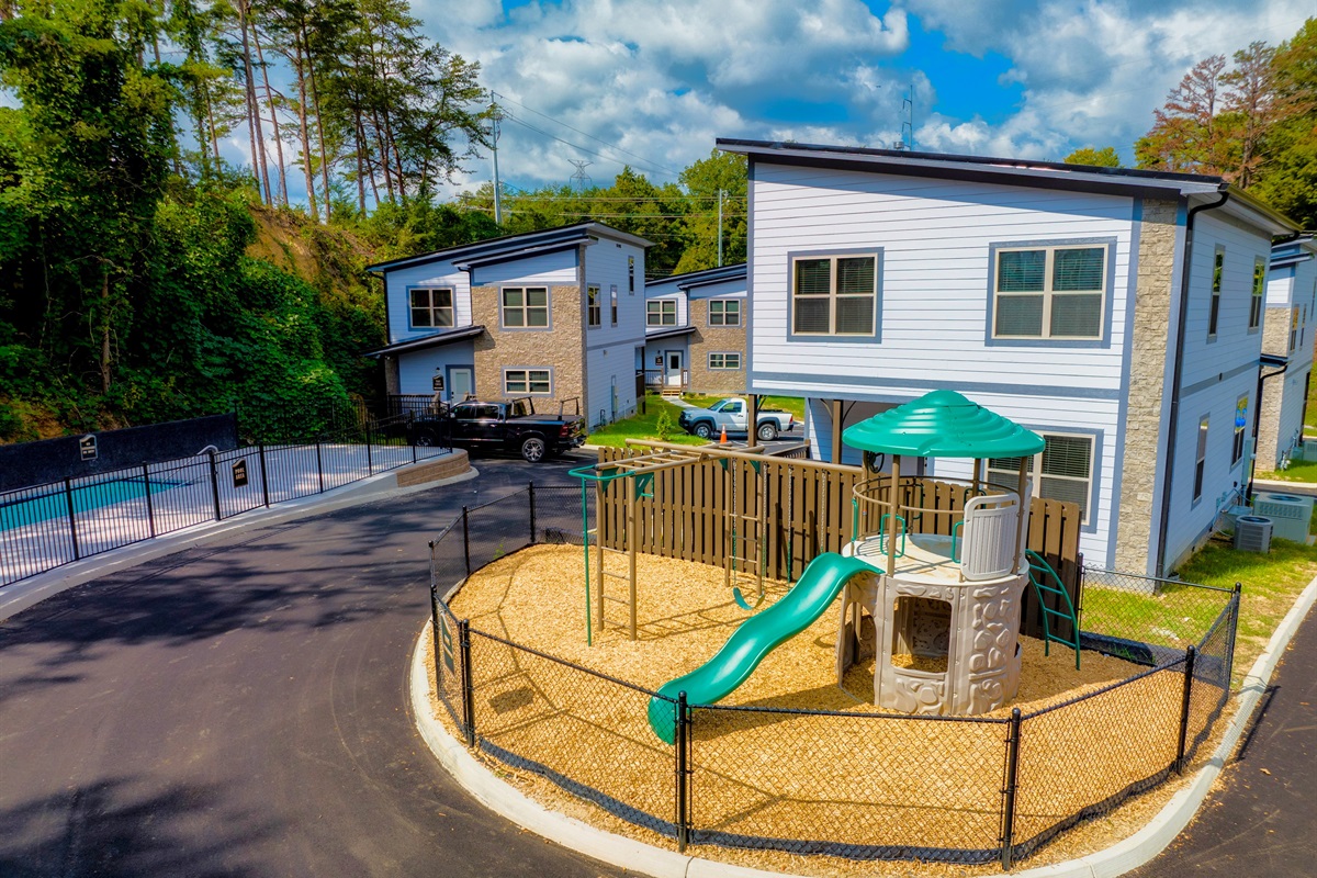 Excitement and leisure await, from the sparkling pool and playground for the little ones to the expansive dog park, ensuring happiness for all