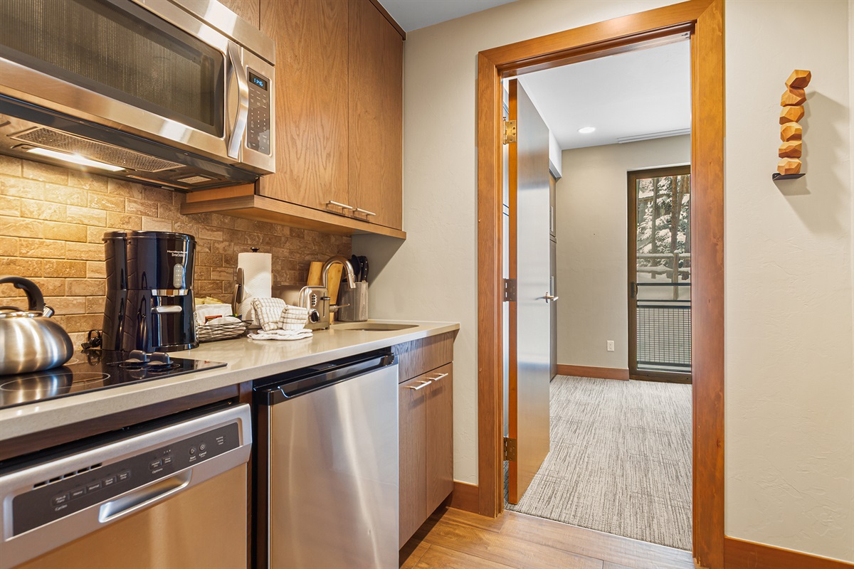 Kitchenette in 3 of 4 bedrooms