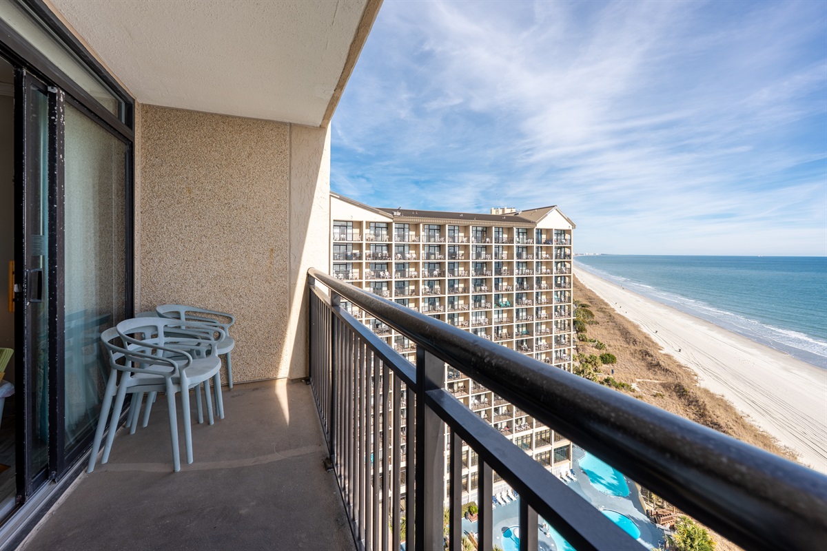 Breathtaking Views from Balcony!