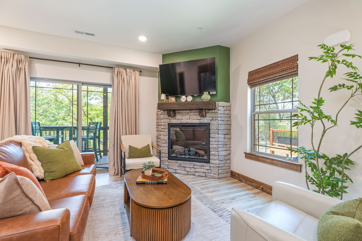 Relax in the living room with the recliner