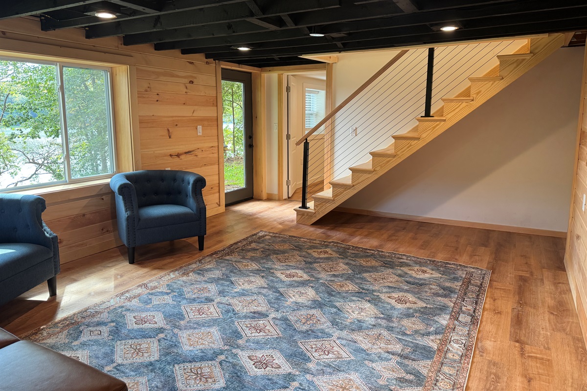 Lower level gameroom with SmartTV