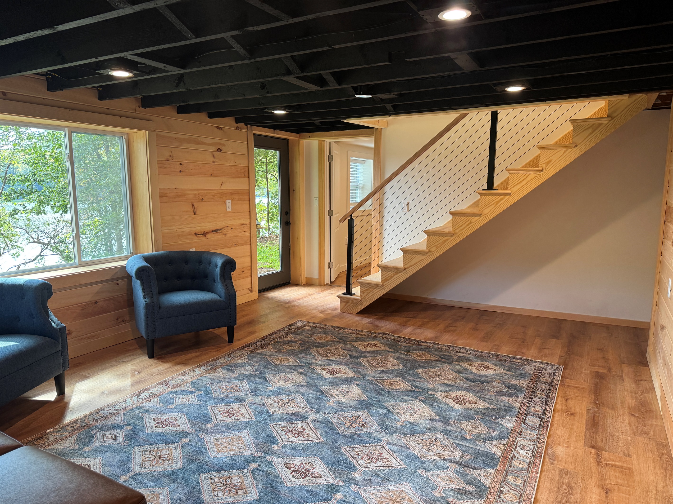 Lower level gameroom with SmartTV