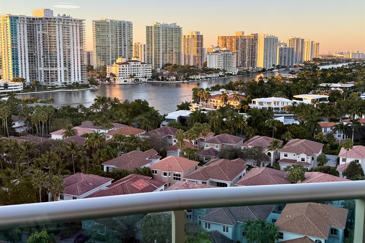 Great Bay Views from balcony ! Enjoy our beautiful sunsets! 