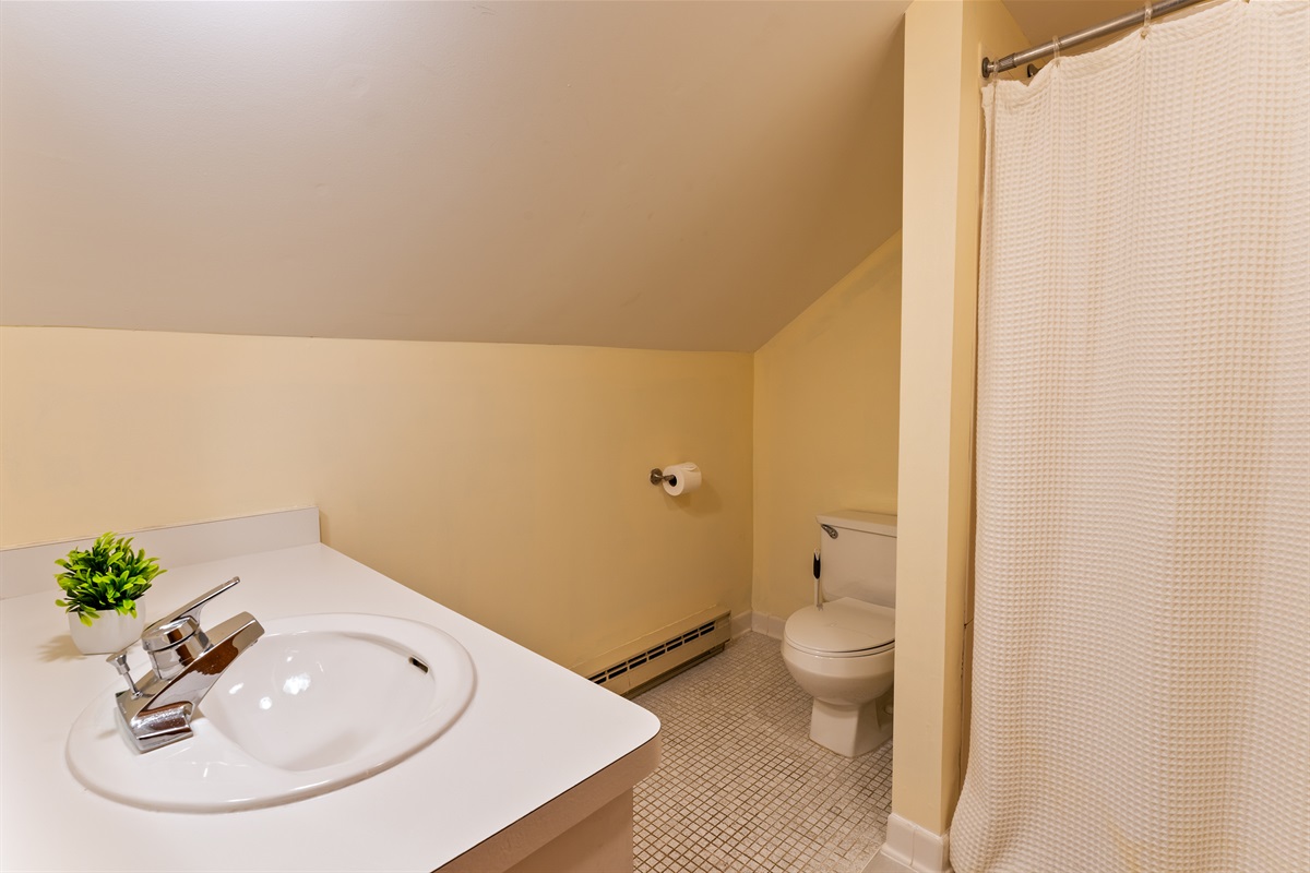 Queen ensuit bathroom upstairs main house