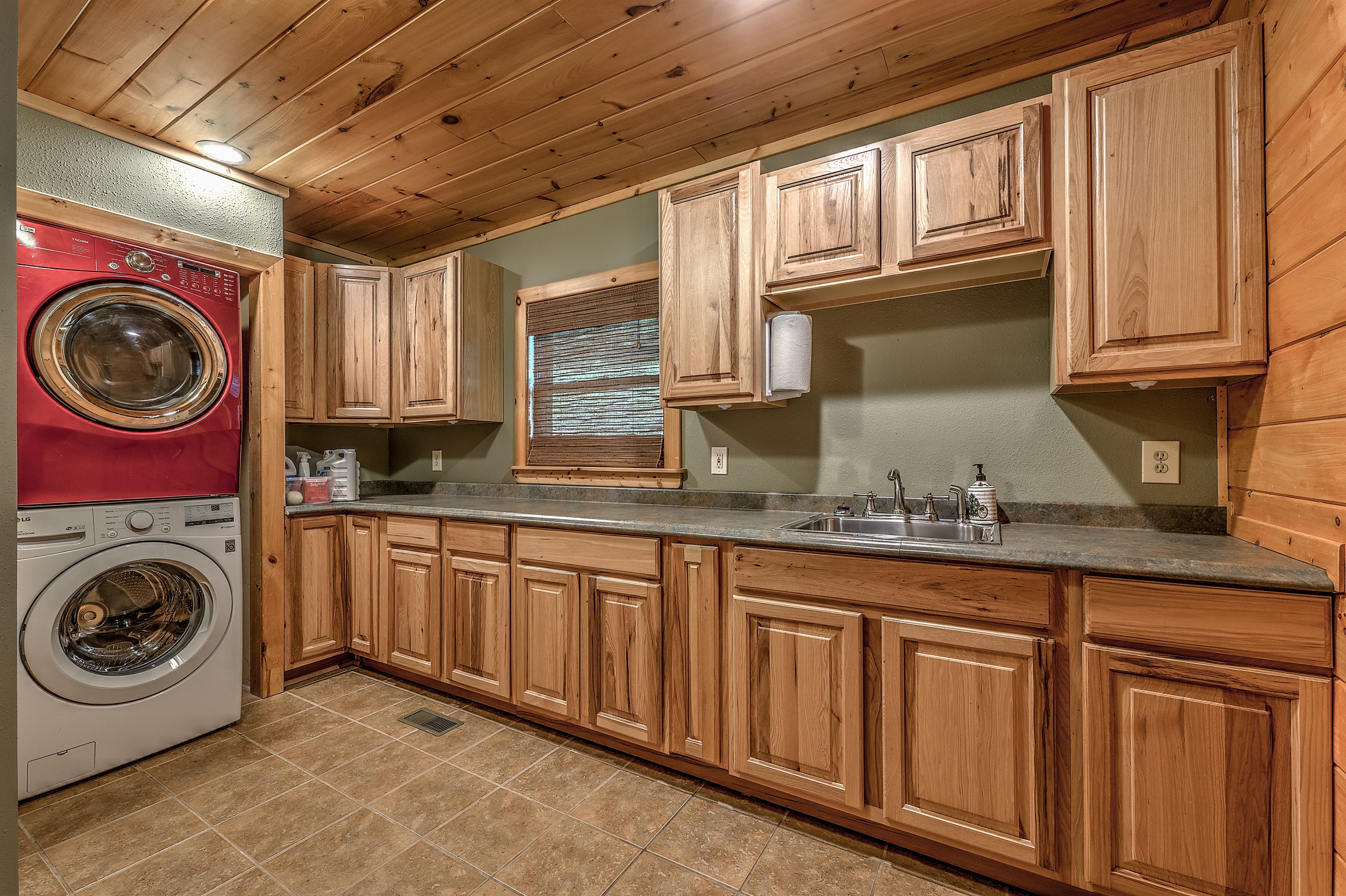 Laundry room.