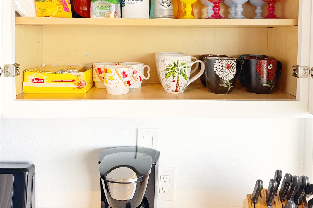 Cooking just got an upgrade, and it is adequately equipped with cups, and essentials for cooking