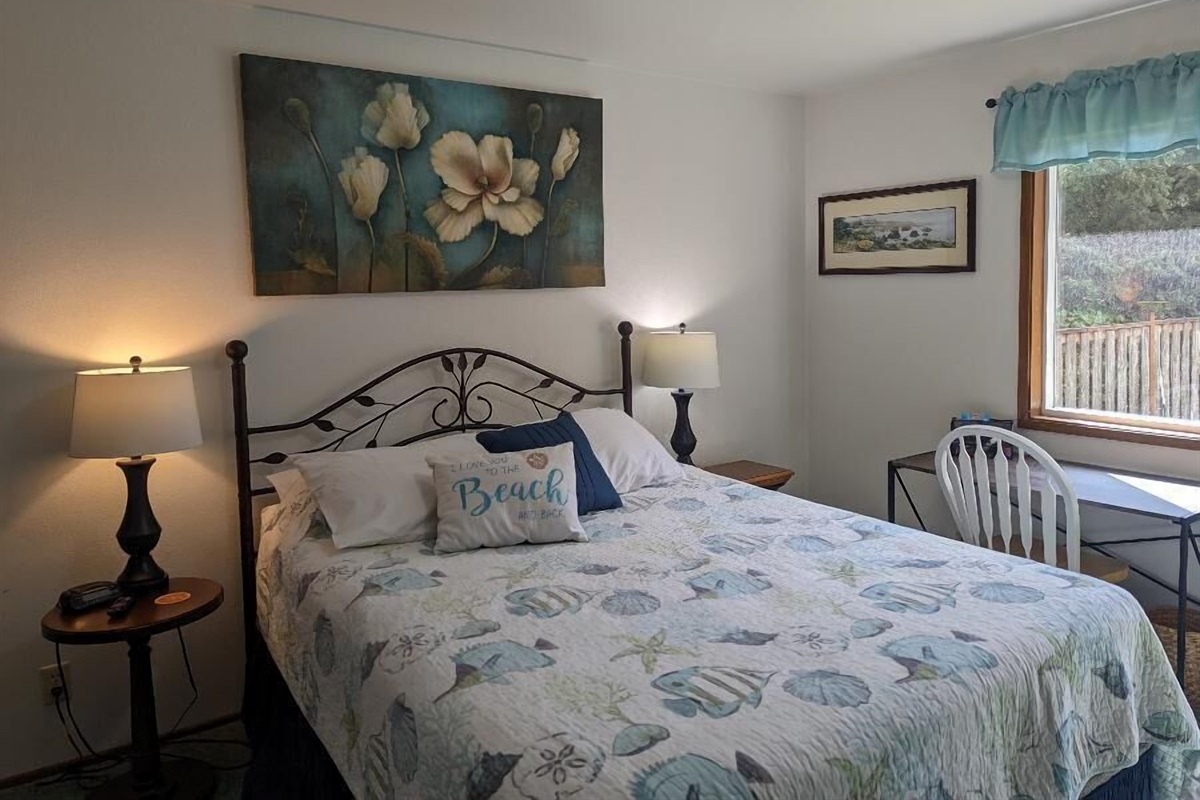 first floor queen bedroom