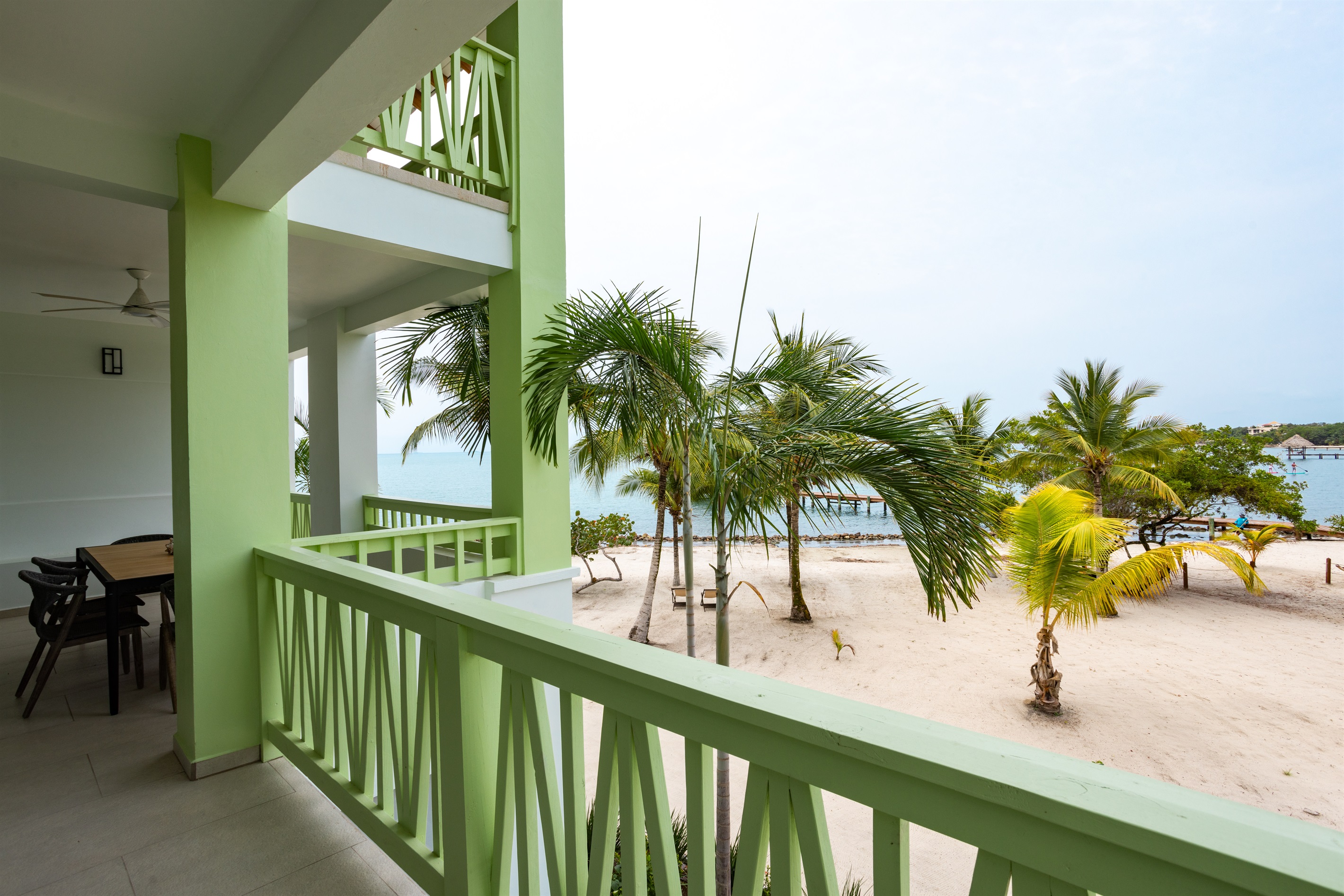 Beach View from Patio Outside Bedroom 1
