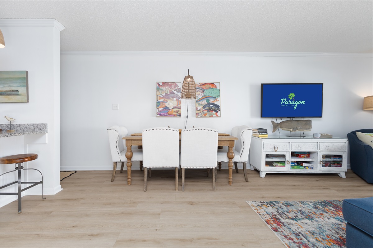 An open concept home