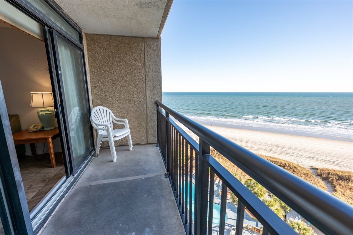 Amazing View from the Balcony!