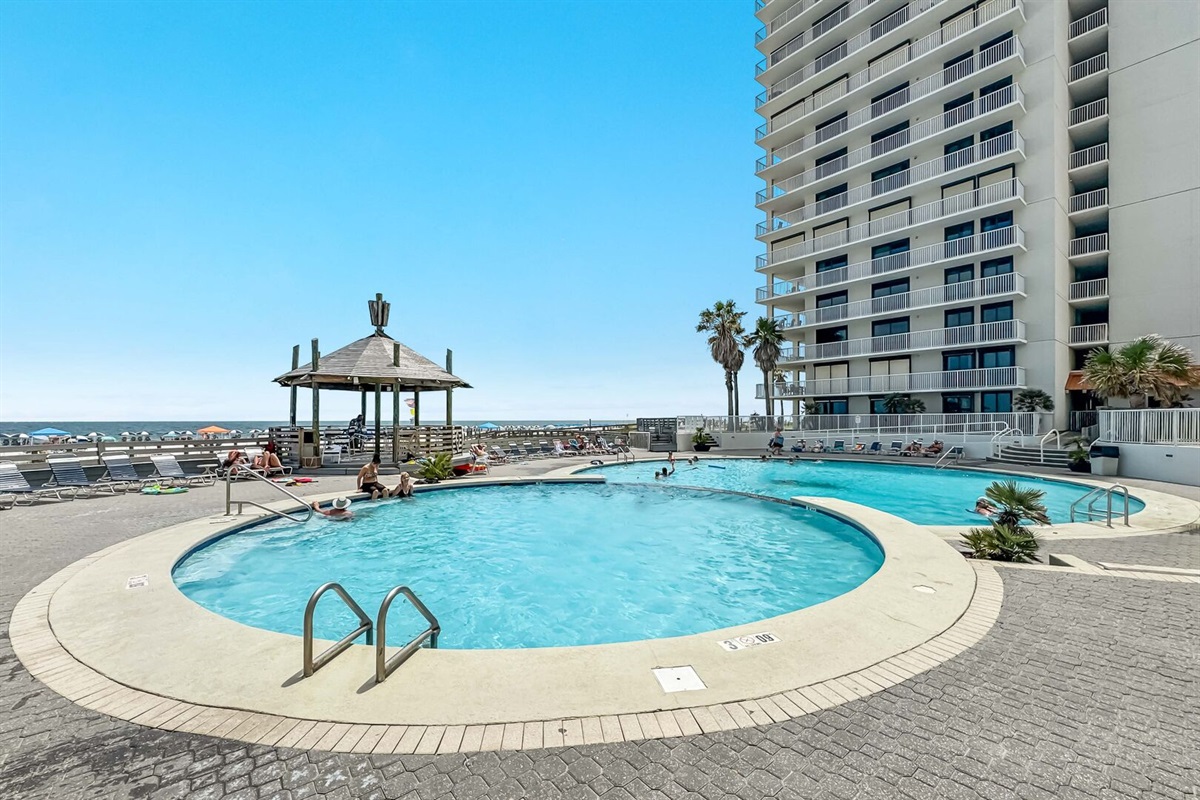 Outdoor Resort Pool (Renovated March 2026) - Unheated, but usually comfortable