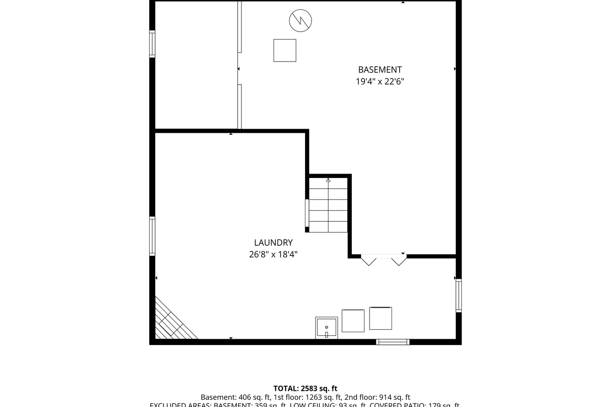 lower level layout