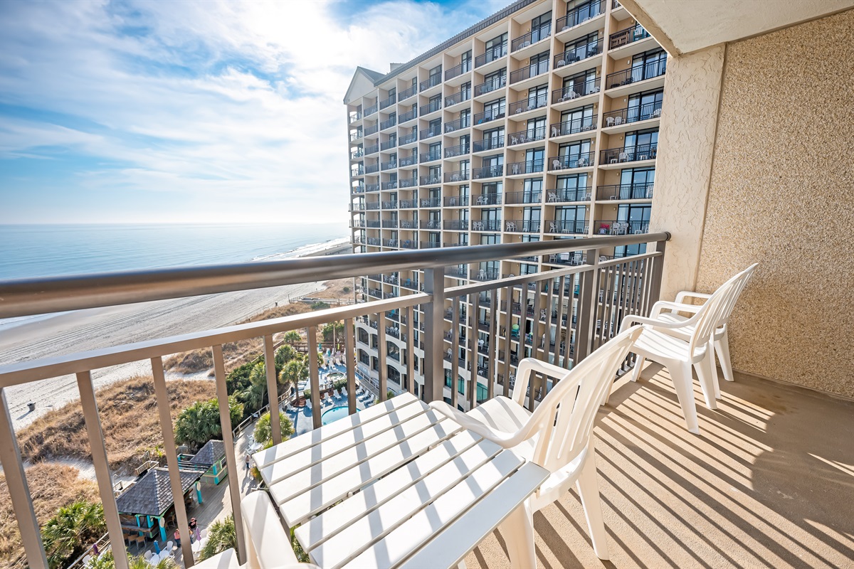 Amazing View from the Balcony!