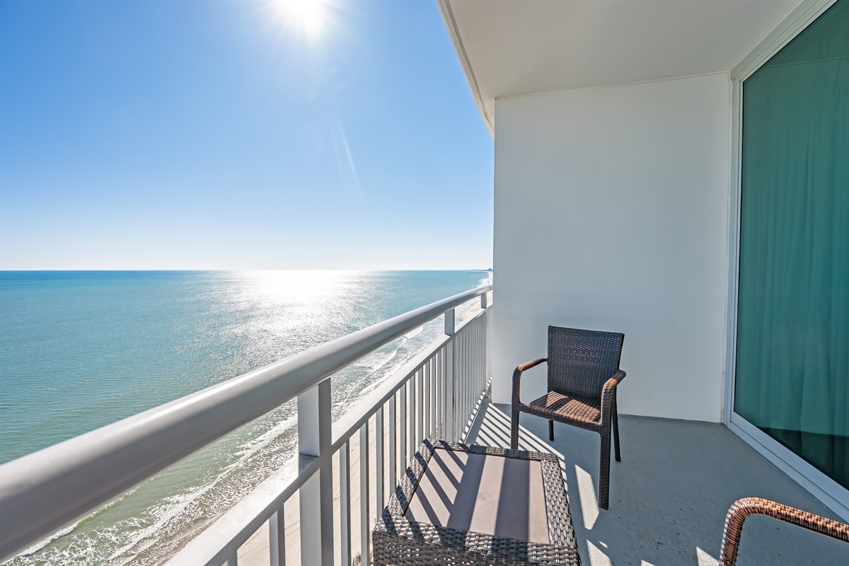 Breathtaking Views from Balcony!