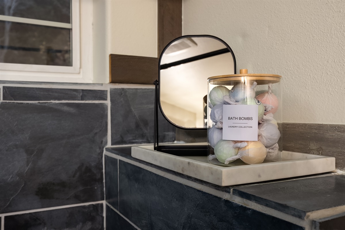 Bathroom #1: main floor with tub/shower combo